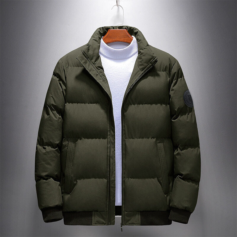 Winter Clothes Cotton-padded Coat Jacket Men's Casual Korean Style