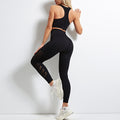High Waist Trousers Yoga Clothes Long Sleeve Trousers